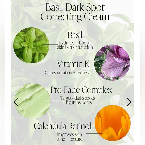 NWT Byroe Basil Dark Spot Correcting Cream - 1.01 fl oz - Picture 3 of 8